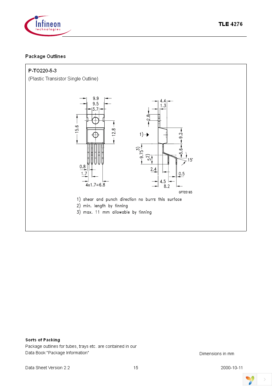 TLE4276D V50 Page 15